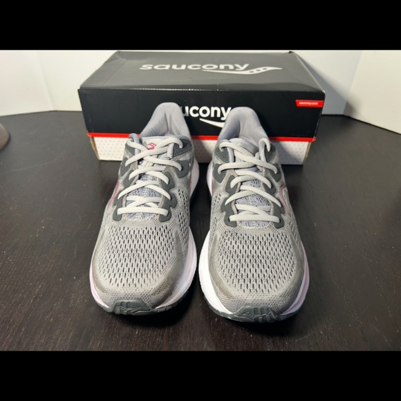 Saucony Omni 20 Running Shoes Sneakers Alloy/Quartz Womans Size 10 - Picture 4 of 15